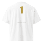 LEORA oversized streetwear t shirt minimal design